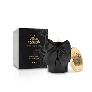 vela massagem perfumada afrodisíaca sensorial relaxante hidratante aromática corporal óleo amêndoas coco manteiga karité esqualano toque sedutor íntimo 70g
