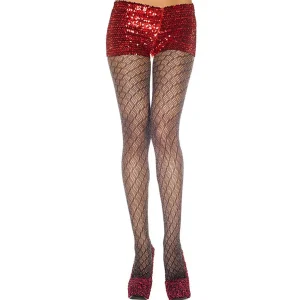 meia calça preta nylon padroes geometricos elegante sedutora sofisticada alta qualidade confortavel resistente elastano transparente urbana sexy noite versatil