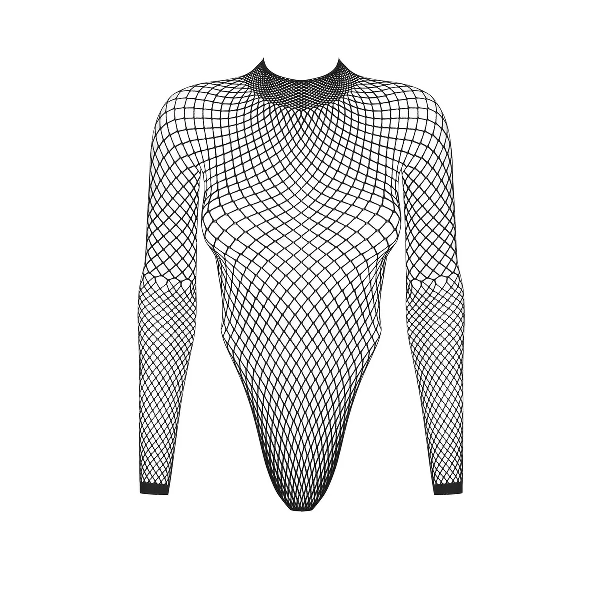body preto sexy sensual colado segundapele multielástico ajustável malha transparente resistente flexível modelador sedoso nylon elastano - Image 5
