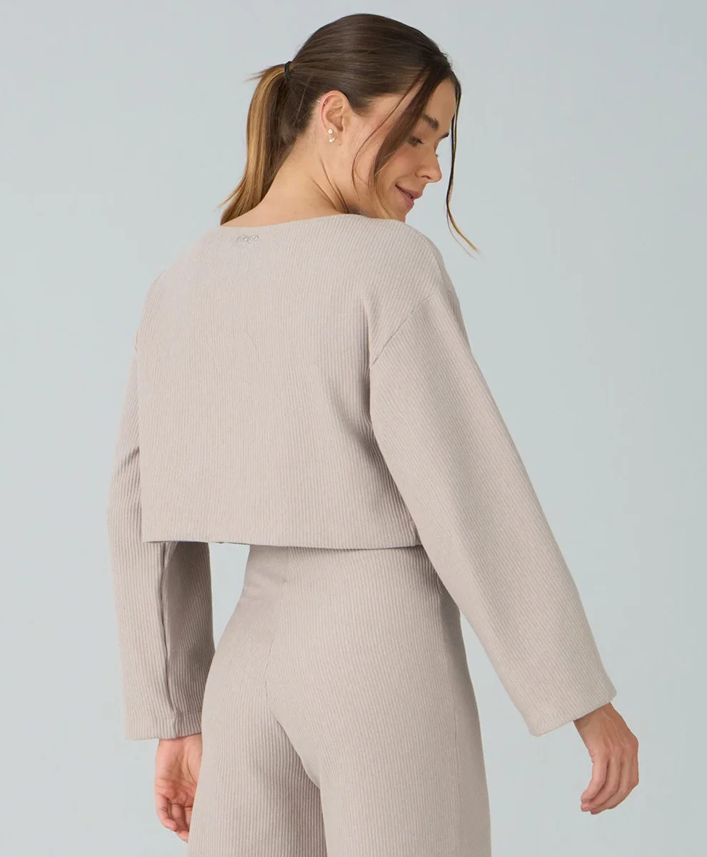 Blusa Canelada Comfy - Image 3