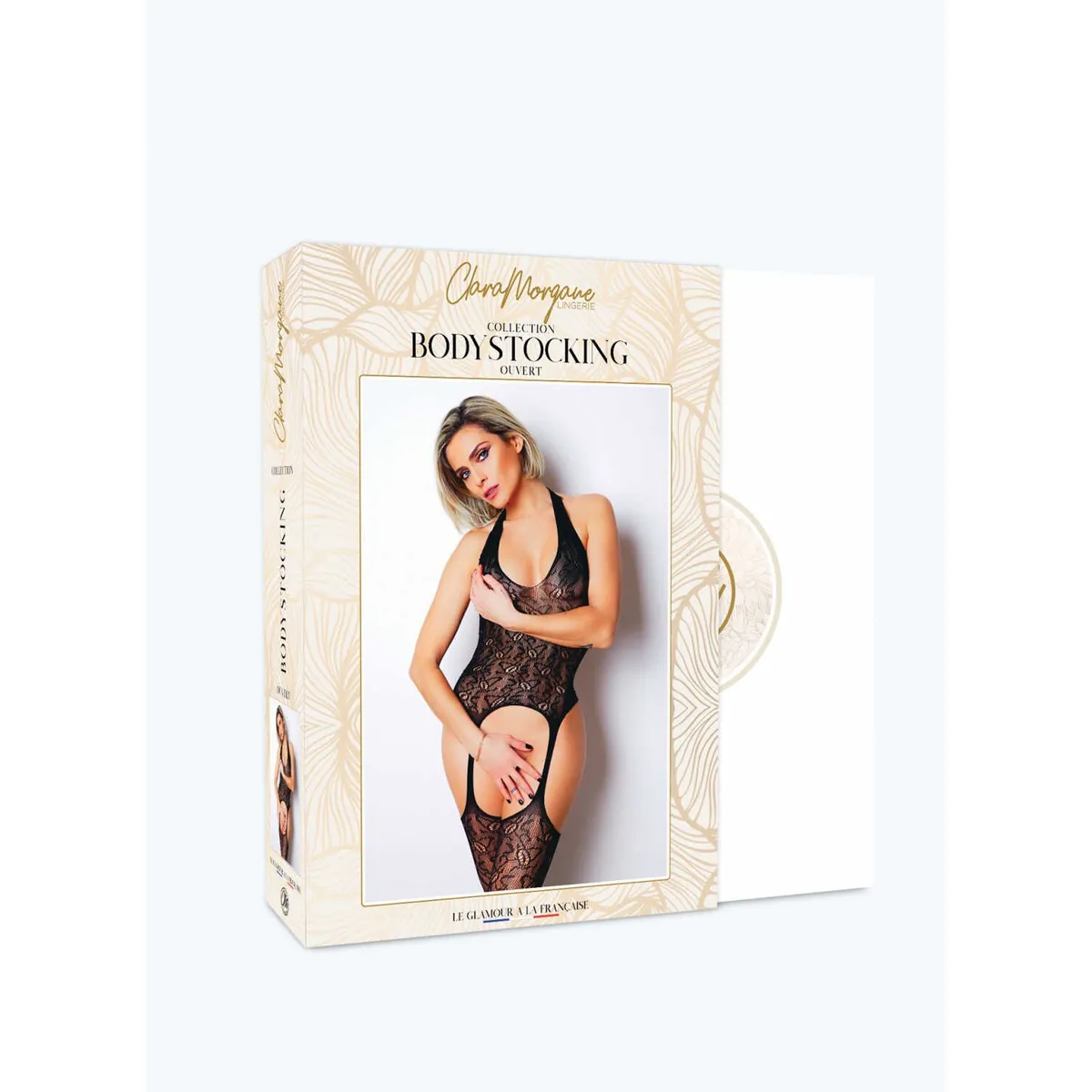 bodystocking renda aberta costas nuas laço pescoço decote profundo sensual ligas coxas macio elástico ajuste perfeito curvas reveladora - Image 4