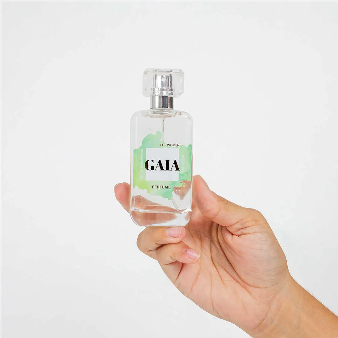 Gaia perfume sensual feminino afrodisíaco natural trufa sedutora excitante desejada confiança spray aplicação fácil 50ml aroma fresco cítrico frutado - Image 5
