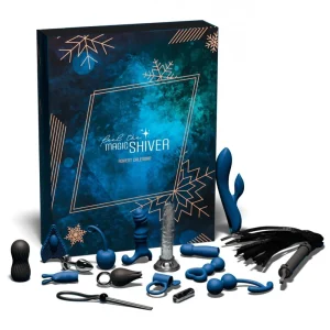 Calendário Advento Coqueto Mágico Arrepio 2025 Sensual Luxuoso 24 surpresas Premium Brinquedos Cosméticos Íntimos Acessórios Bondage Suave Massagem Lubrificantes Decorativo
