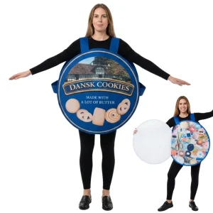Fato de Lata de Bolachas Costureiro para adulto