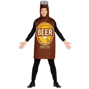 Fato de Garrafa de Cerveja Premium para adulto