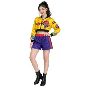 Fato de Cantora K-Pop Lilás Eco para mulher