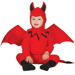 Fato de Diabo Justiceiro para bebé