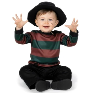 Fato de Freddy Krueger para bebé