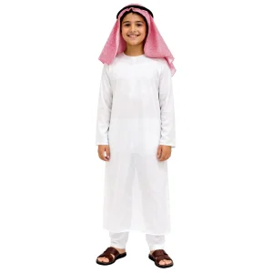 Fato de Xeque Árabe Rashid infantil