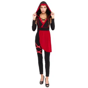 Fato de Ninja Criminosa para mulher
