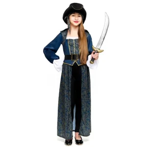 Fato de Pirata Índigo para menina