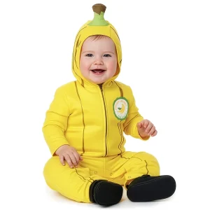 Fato de Banana Amarela para bebé