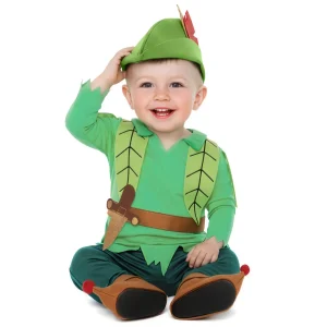 Fato de Robin Hood para bebé