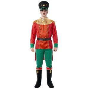 Fato de Soldadinho Quebra-Nozes Luxo para Homem