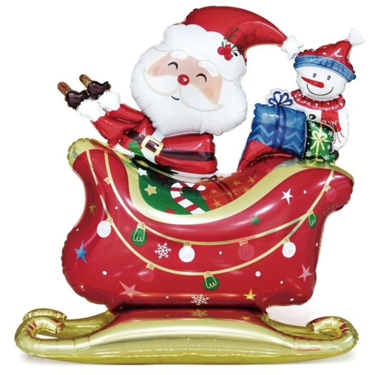 Balão Foil Trenó do Pai Natal