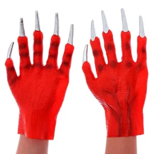Luvas de Demónio Vermelho
