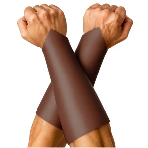 Pulseiras de Gladiador Romano Castanho