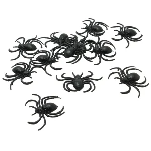 Pack de 12 Aranhas Pretas