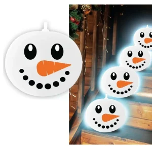 Pack de 5 Balões de látex Boneco de Neve