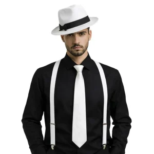 Conjunto de Gangster Branco