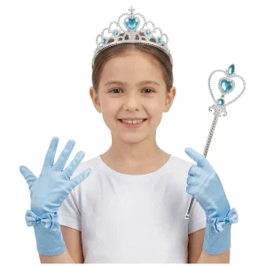 Conjunto de Princesa Cinderela Azul