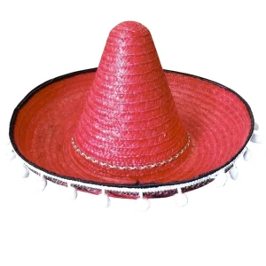 Chapéu Mexicano Vermelho infantil