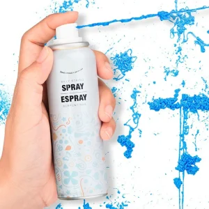 Serpentina em Spray Azul