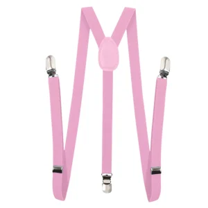 Suspensórios Cor-de-Rosa infantil